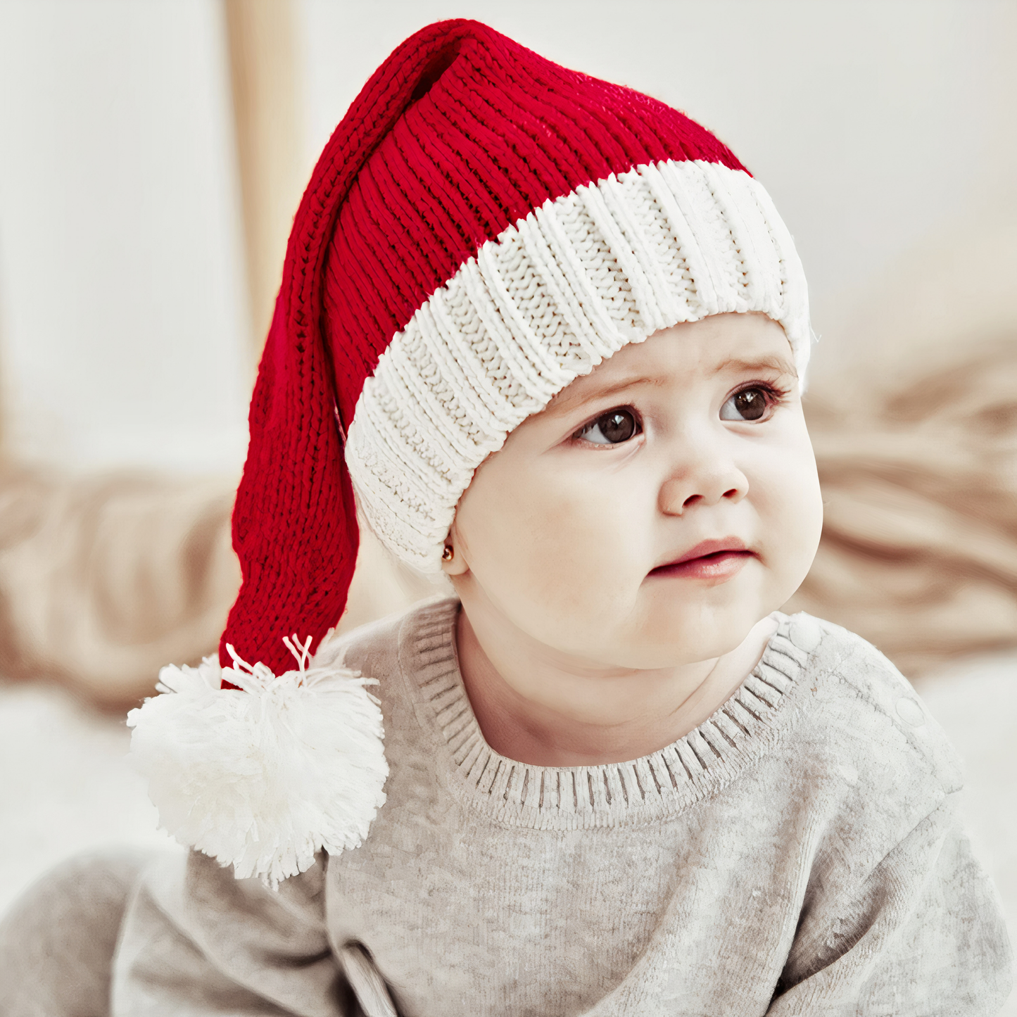 Santa’s Cozy Knitted Hat