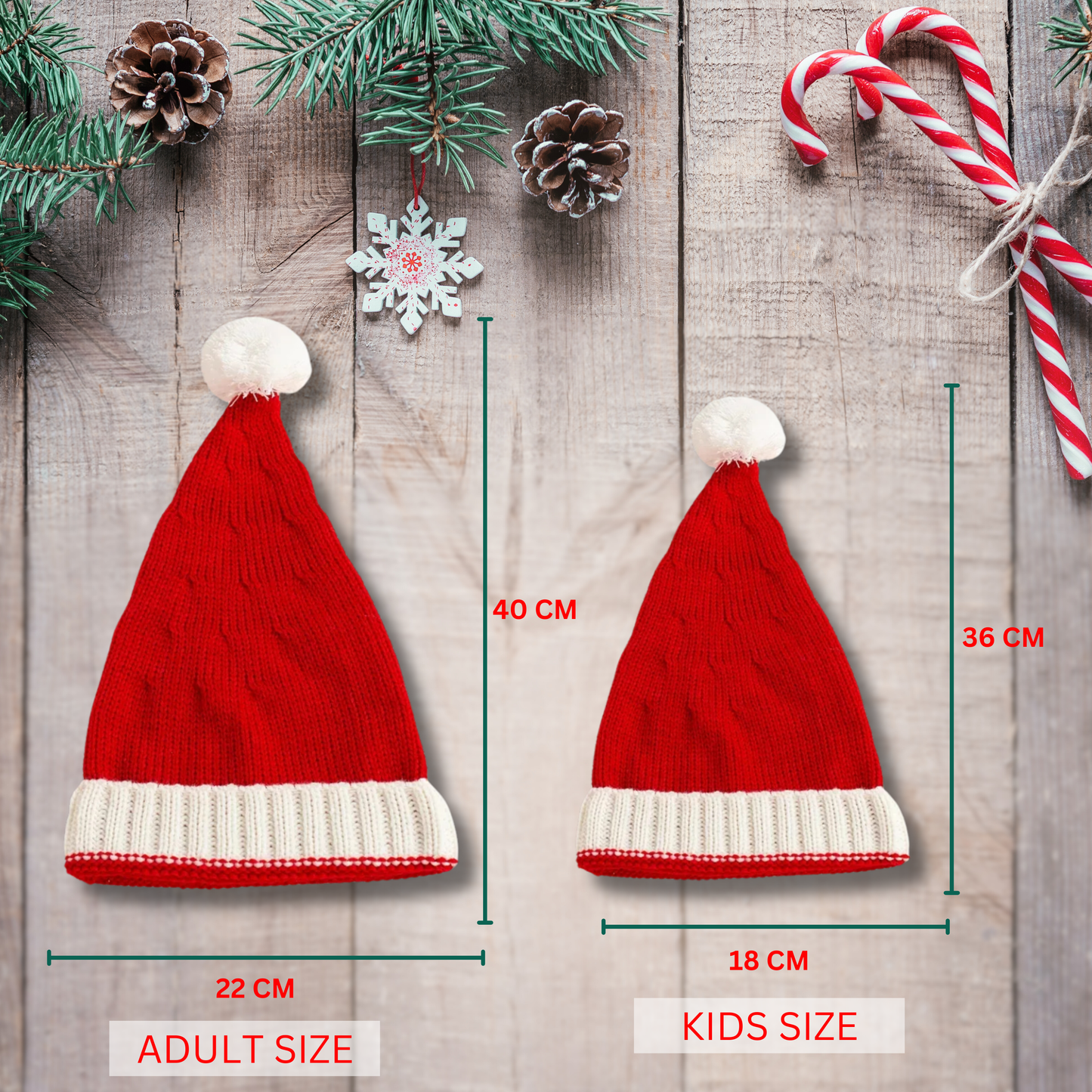 Santa’s Cozy Knitted Hat