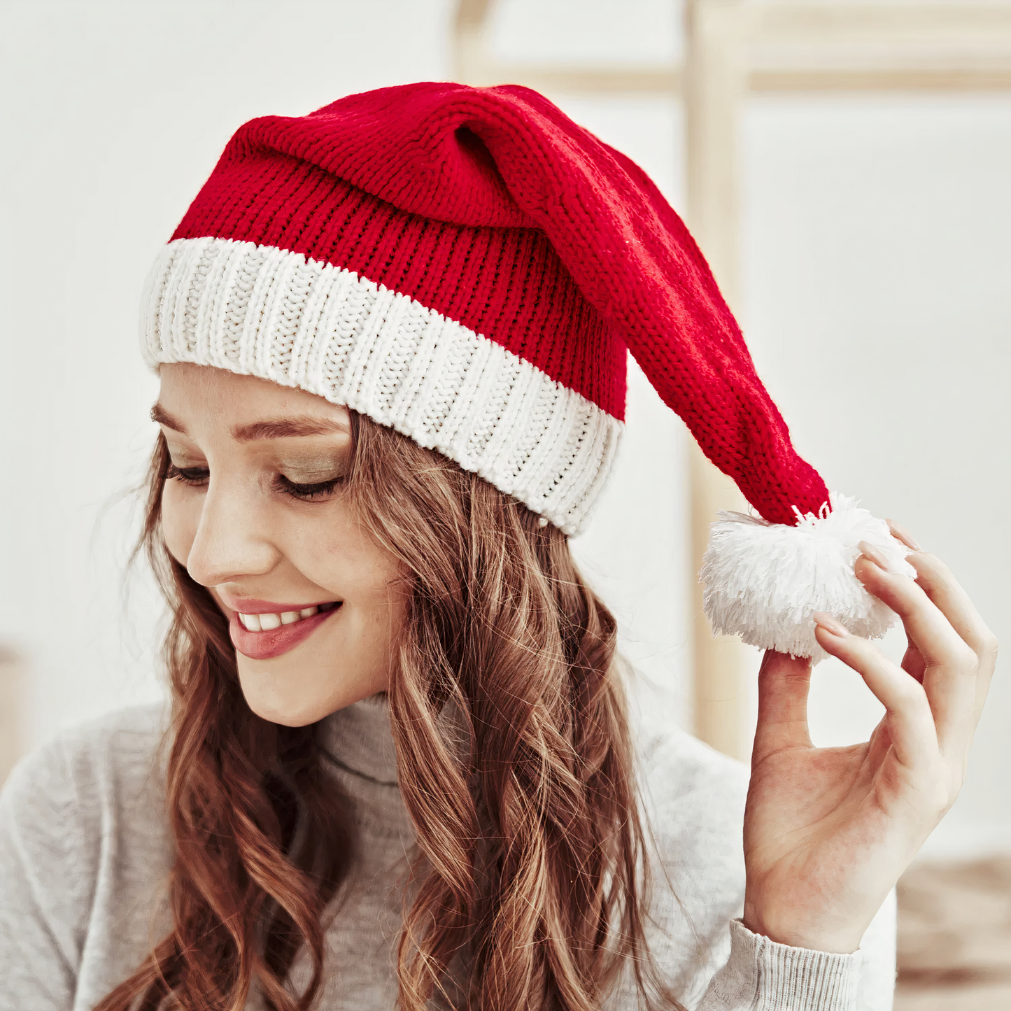 Santa’s Cozy Knitted Hat