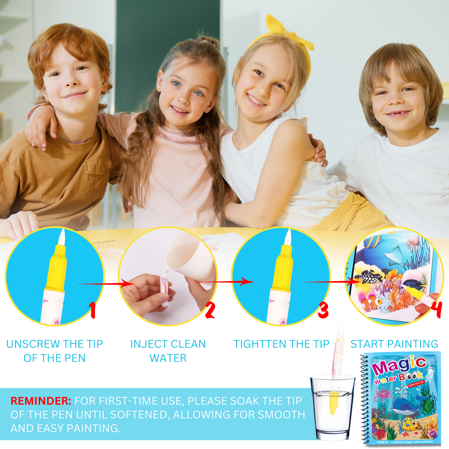 Aqua Art Adventure Book