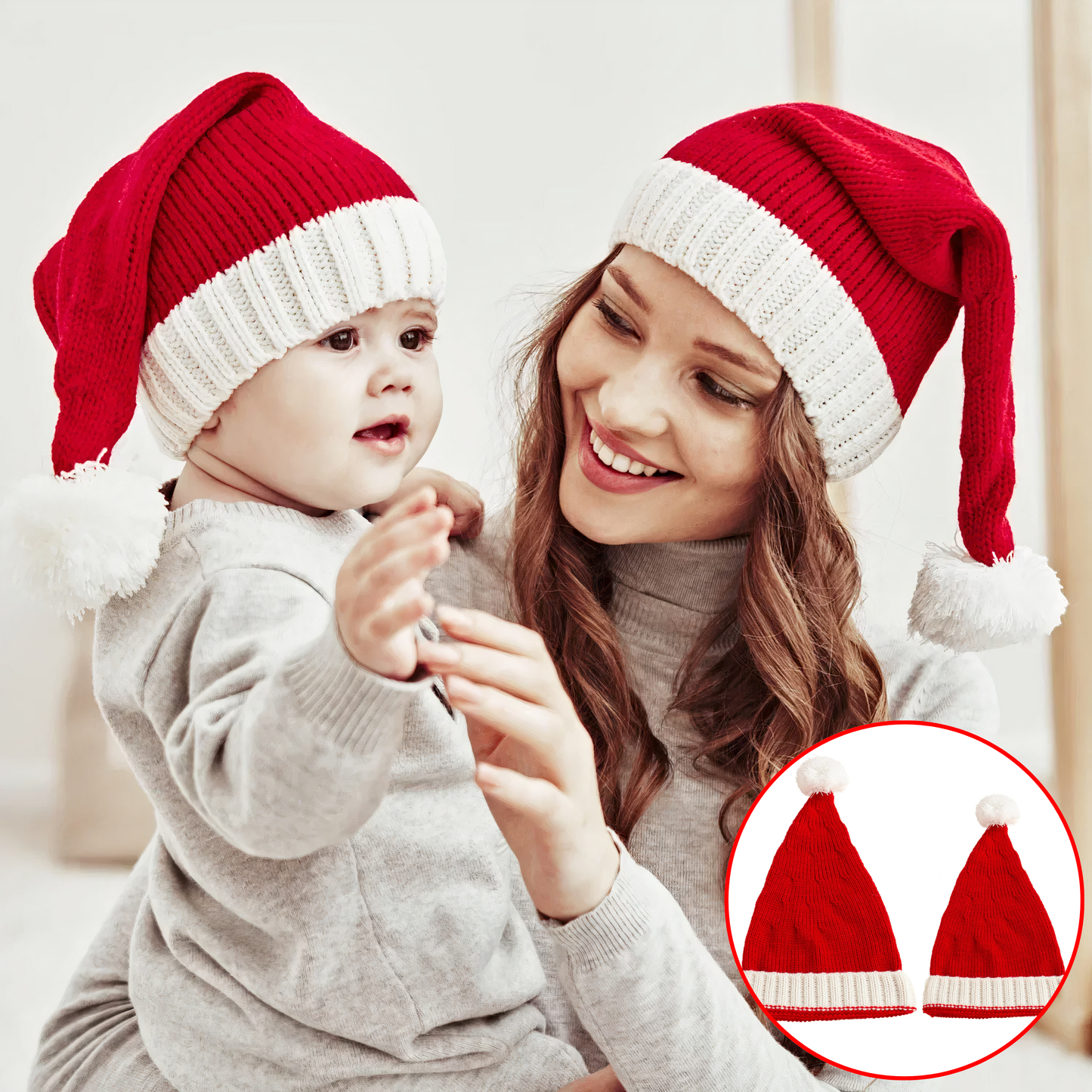 Santa’s Cozy Knitted Hat