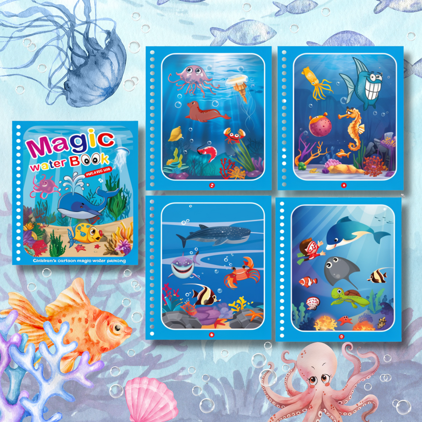 Aqua Art Adventure Book